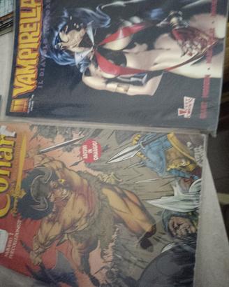 fumetti conan e vampirella