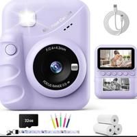 Macchina fotografica x bambini con stampa 48mp