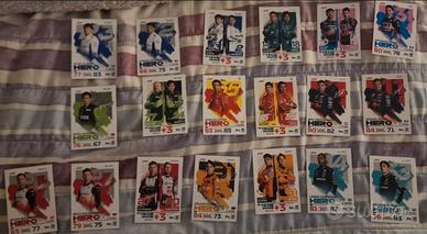 Card di Formula 1 di topps Lotto 19 card
