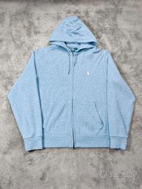 Felpa con cappuccio Polo Ralph Lauren azzurra M