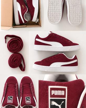Puma Suede XL Bordeaux/Bianco – Taglia EU 41