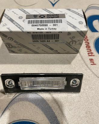 46758990 LUCE TARGA FIAT STILO 3/5 PORTE