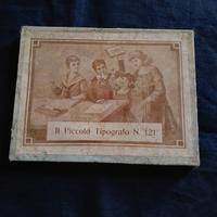Gioco d'epoca il piccolo Tipografo N.121