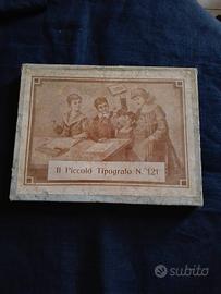 Gioco d'epoca il piccolo Tipografo N.121