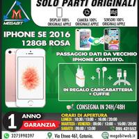 Iphone se 2016 128gb rosa - totalmente originale