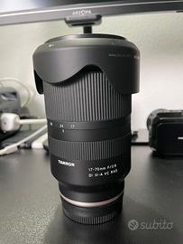 Obiettivo Tamron 17-70 F2.8 attacco Sony Z
