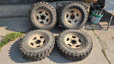 gomme e cerchi fuoristrada pagliero Frontera 15