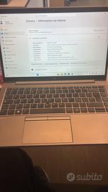 Hp workstation notebook i7  16 gb 512