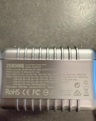 Power bank Zendure  100watt