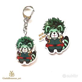 Midoriya portachiavi e/o adesivo My Hero Academia