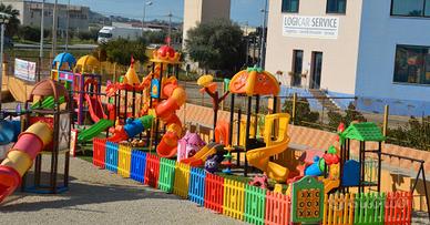 Strutture da Gioco x Bambini, Scivoli, Altalena ec