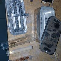 siringa in vetro antica