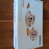 set piattino e caffé Natalizi