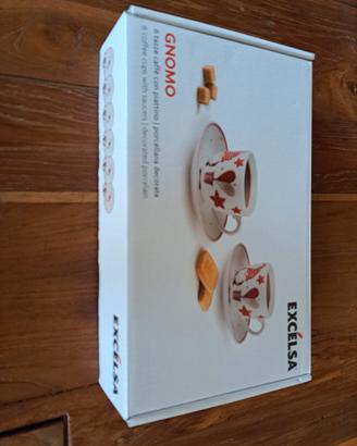 set piattino e caffé Natalizi