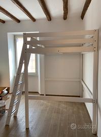 Letto a soppalco STORÅ Ikea + MATERASSO come nuovi