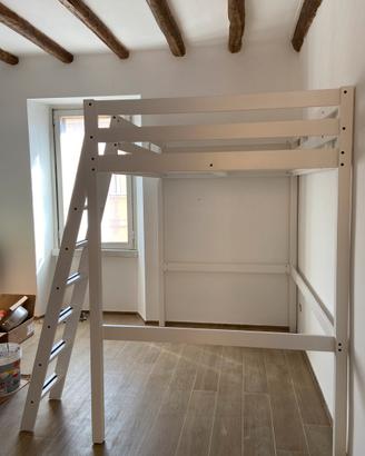 Letto a soppalco STORÅ Ikea + MATERASSO come nuovi
