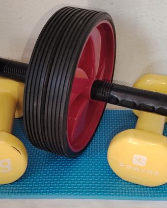 set attrezzi ginnici 