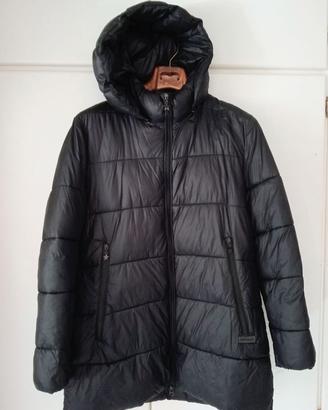 Cappotto Bunf Eco Piuma Taglia. XXL (Nero)