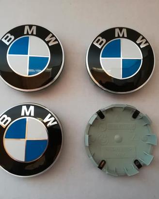 Set 4 coprimozzo ORIGINALI Bmw 1 2 3 4 5 X1 X3 X5