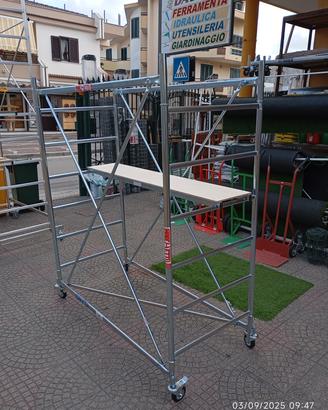 trabattello acciaio alto 1.8 MT base 75x165