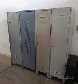 Armadietti stipetti singoli da spogliatoio