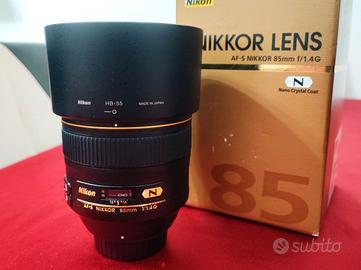 Nikon Nikkor AF-S 85mm f1.4 G Nano Crystal Coat 