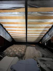 Letto matrimoniale contenitore