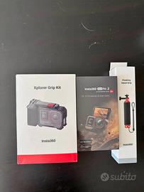 Insta360 Ace Pro 2 Action Cam 8K + Kit Xplorer Gri