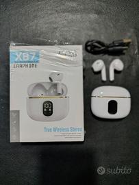 Cuffiette Senza Fili , Bluetooth 5.4 (Bianco)