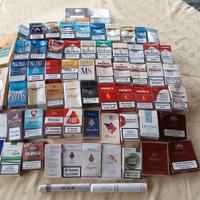 LOTTO CONTENITORI SIGARETTE E SIGARI