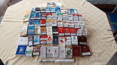 LOTTO CONTENITORI SIGARETTE E SIGARI