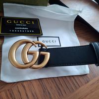 Cintura Gucci Autentica Completa Pelle 105cm