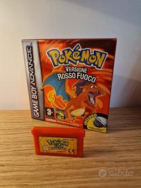 Pokemon Rosso Fuoco Originale per Game Boy Advance