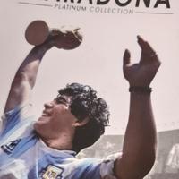 lotto x4 cartoline Maradona Zico Skuhravy Cudicini