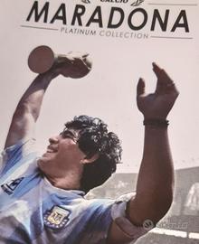lotto x4 cartoline Maradona Zico Skuhravy Cudicini