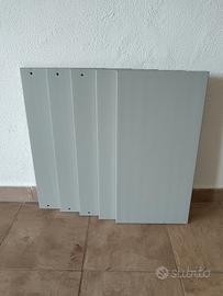 Mensole per armadio plastica Garofalo Qbik basic