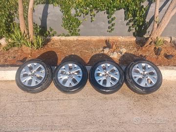 Set 4 Cerchi in Lega Originali Citroën 16" (205/60
