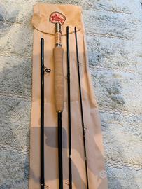 Canna pesca a mosca Winston air2 8,6 coda 4