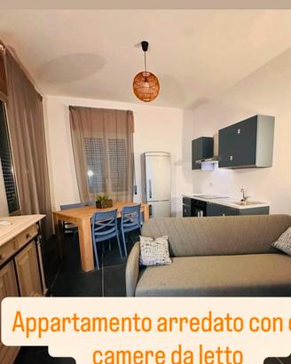 Appartamento di tre vani arredato nuovo