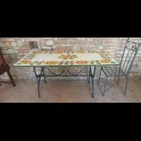 Tavolo pietra lavica