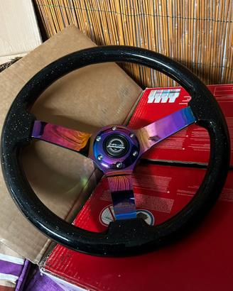 Volante NRG Innovations Neo Chrome + Mozzo