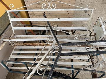 Dondolo antico ferro