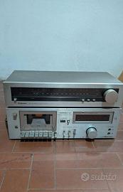 Impianto hi-fi Tecnics anni 80