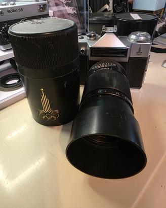 Zenit E con 135mm Olimpiadi 80 perfetta