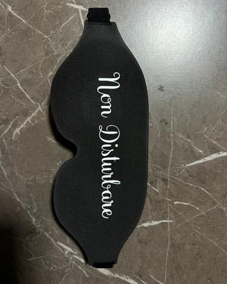 Mascherina per dormire,ergonomica - Non Disturbare