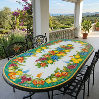 TAVOLO IN PIETRA LAVICA MIS. 200X100 CM. IN ITALIA