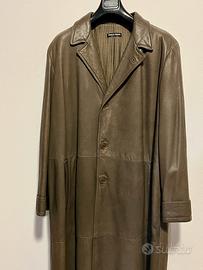 Cappotto pelle Giorgio Armani