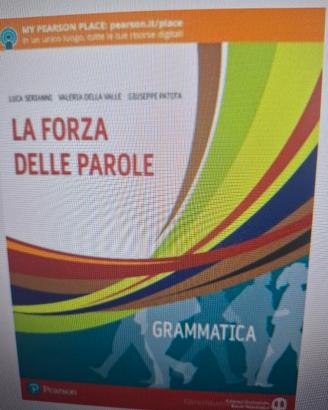 la forza delle parole- libro grammatica