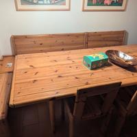 Set completo per taverna sala hobby in pino