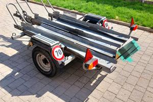 rimorchio portamoto ellebi